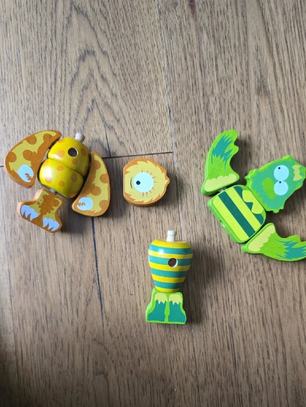 Begin Again Tinker Totter Wooden Monsters